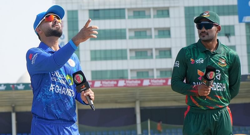 Afghanistan elect to bat first against Bangladesh in first ODI at Sarjah