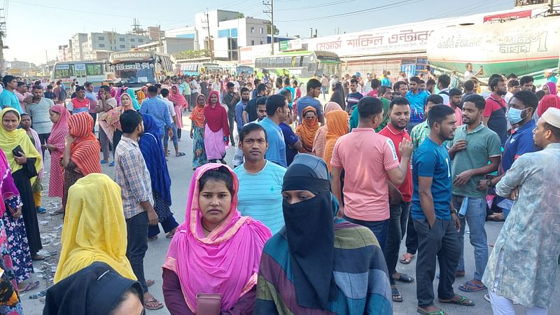 Mymensingh highway demanding arrears