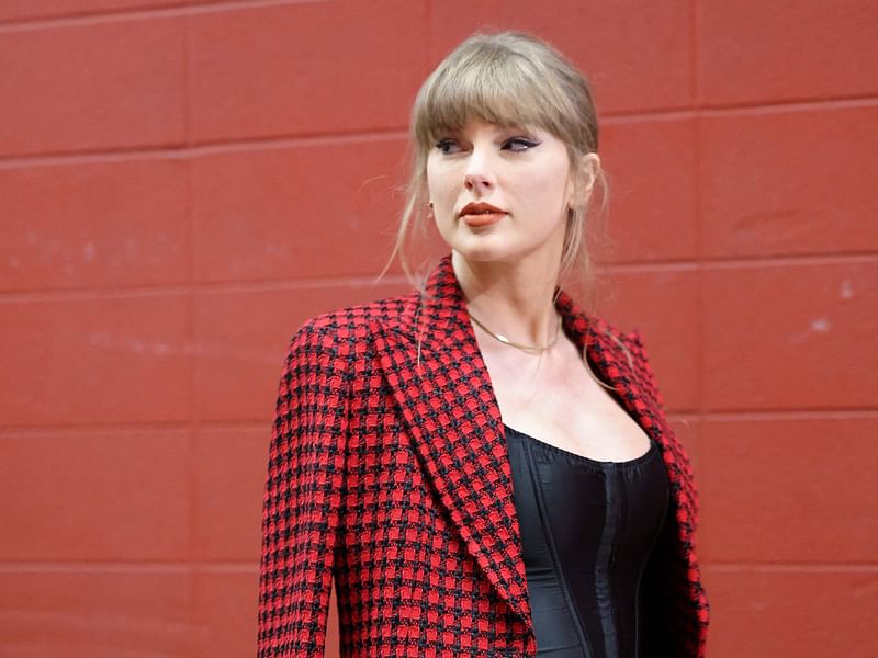 Taylor Swift looks on prior to a game between the Kansas City Chiefs and the Denver Broncos at GEHA Field at Arrowhead Stadium on 10 November, 2024 in Kansas City, Missouri.