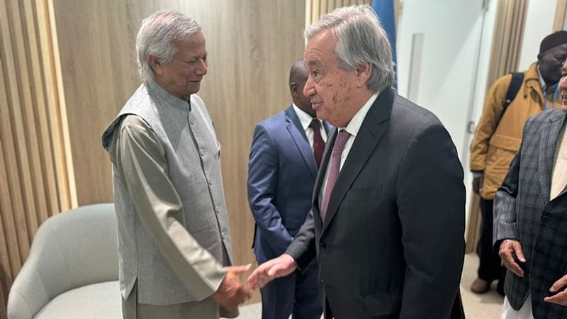 The chief adviser held a LDC high-level meeting with UN Secretary General Antonio Guterres on the sidelines of the COP29 in the Azerbaijan capital of Baku on Wednesday