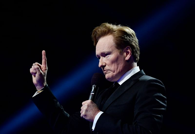 US TV host Conan O'Brien performs during the "Nobel Peace Prize concert" on 11 December, 2016 in Oslo, Norway. Conan O'Brien will host the 97th Oscars, the The Academy of Motion Picture Arts and Sciences announced on 15 November, 2024.