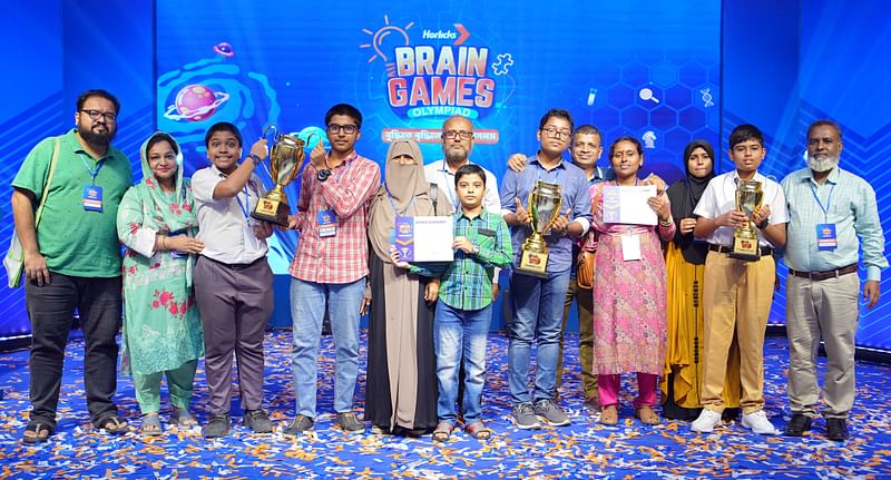 Horlicks Brain Games Olympiad held its grand finale in Dhaka on 18 November