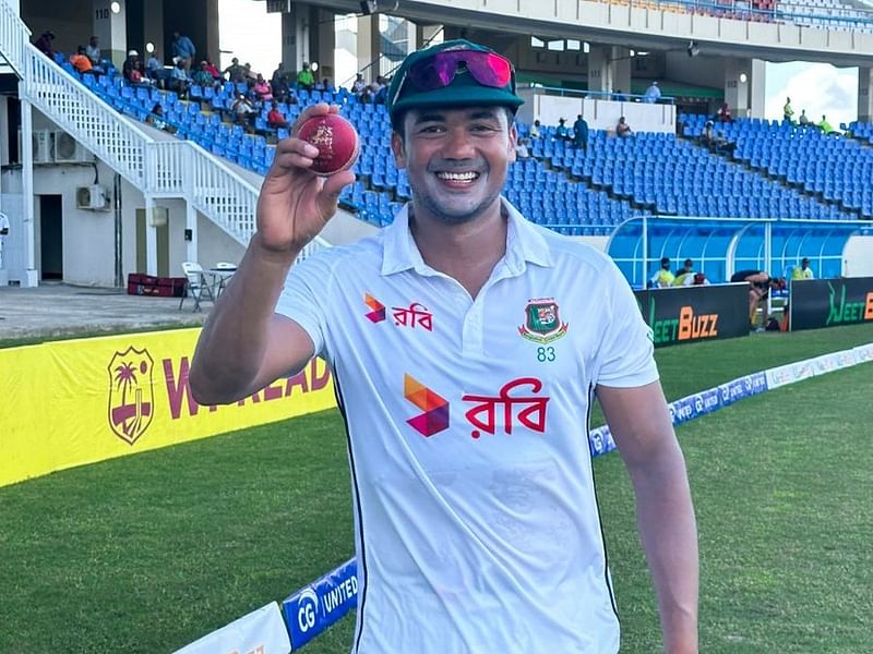 Taskin Ahmed delivered a career-best 6 for 64 to bowl West Indies out for 152.