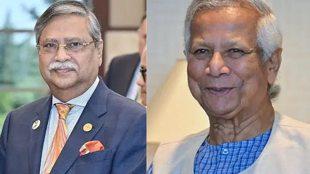 President Muhammed Shahabuddin and Chief Adviser Muhammad Yunus