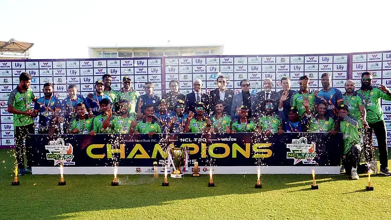 Rangpur emerge as Champions in the NCL T20