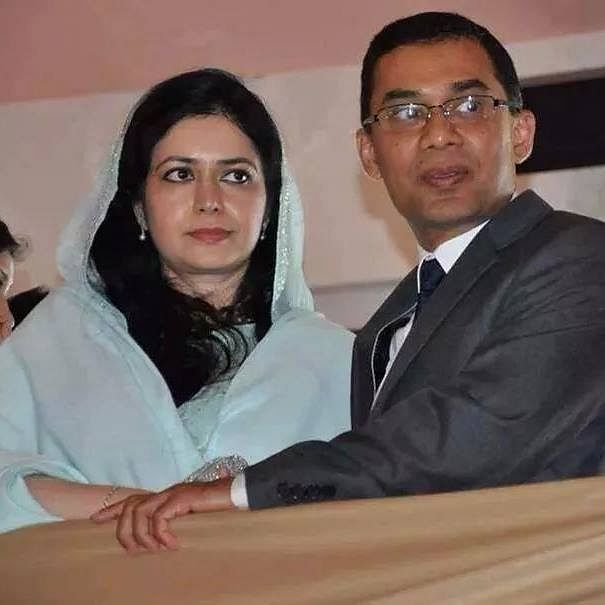 Zubaida Rahman and Tarique Rahman