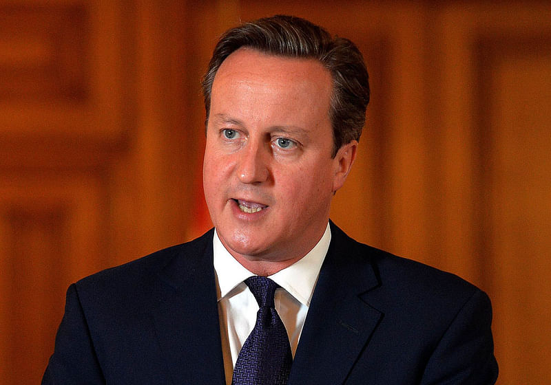 Former UK prime minister David Cameron