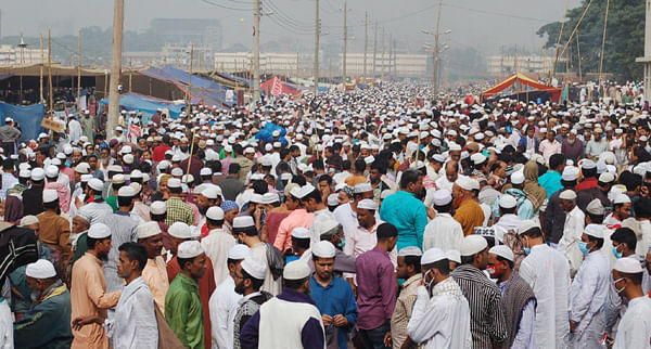 Biswa Ijtema is one of the biggest congregations of Muslims in the world.