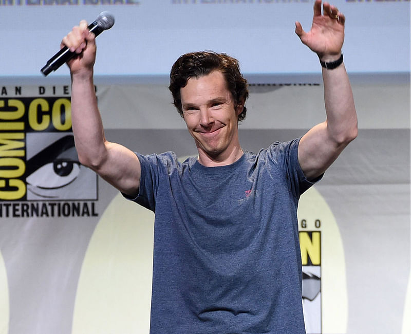 Actor Benedict Cumberbatch attends the Marvel Studios presentation during Comic-Con International 2016 at San Diego Convention Center on Saturday in San Diego, California.