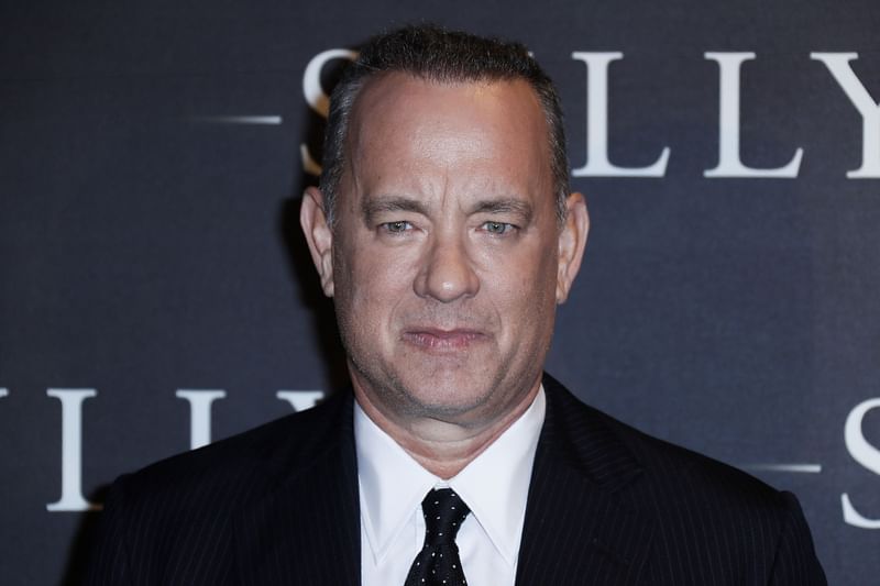 US actor Tom Hanks poses during the photocall of US director Clint Eastwood's latest movie 'Sully' in Paris on 18 November, 2016. Photo: AFP