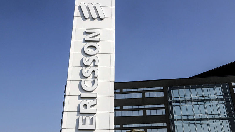 A general view of an office of Swedish telecom giant Ericsson is seen in Lund.