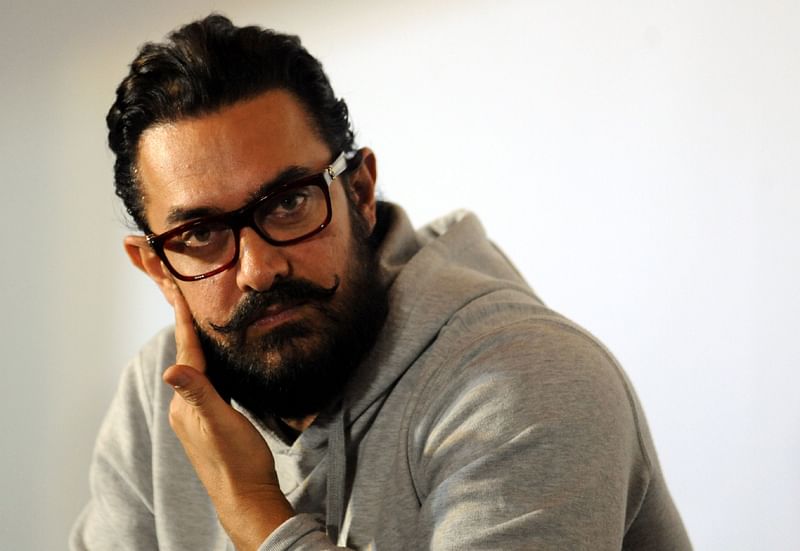 Bollywood actor Aamir Khan.