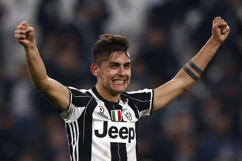 Former Juventus’ forward from Argentina Paulo Dybala