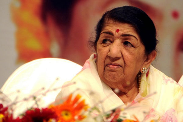 Lata Mangeshkar.