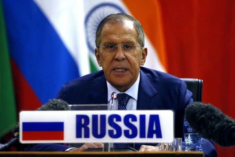 Russian foreign minister Sergey Lavrov