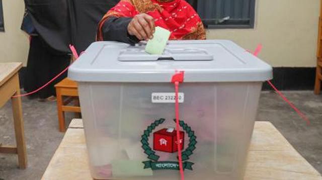 Transparent ballot box