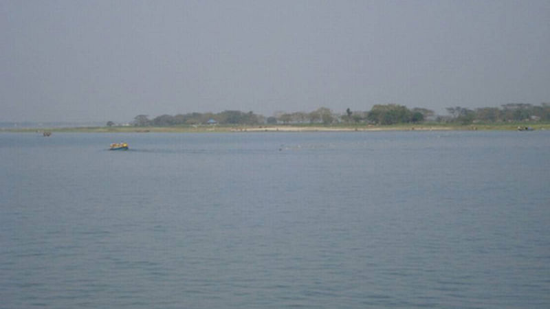 The Meghna river