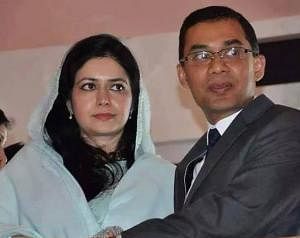 Tarique Rahman and Zubaida Rahman