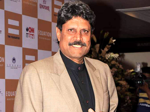 Former Indian skipper Kapil Dev