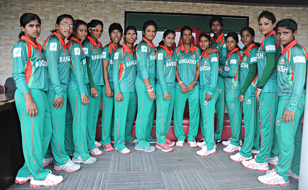 জাতীয় নারী ক্রিকেট দল; বাংলাদেশের স্বপ্ন সারথিরা। ছবি: শামসুল হক
