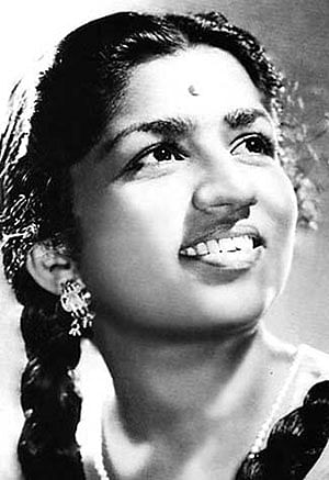 তারুণ্যে লতা মঙ্গেশকর