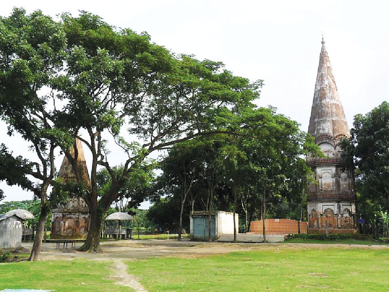 কিশোরগঞ্জের পাতুয়াইর গ্রামে চন্দ্রাবতীর শিবমন্দির। ছবি: সংগৃহীত