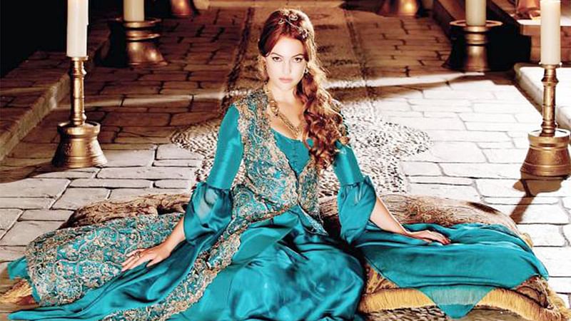 Mariam Jarli, who played the role of 'Hurram Sultan' in the series 'Sultan Suleiman'.