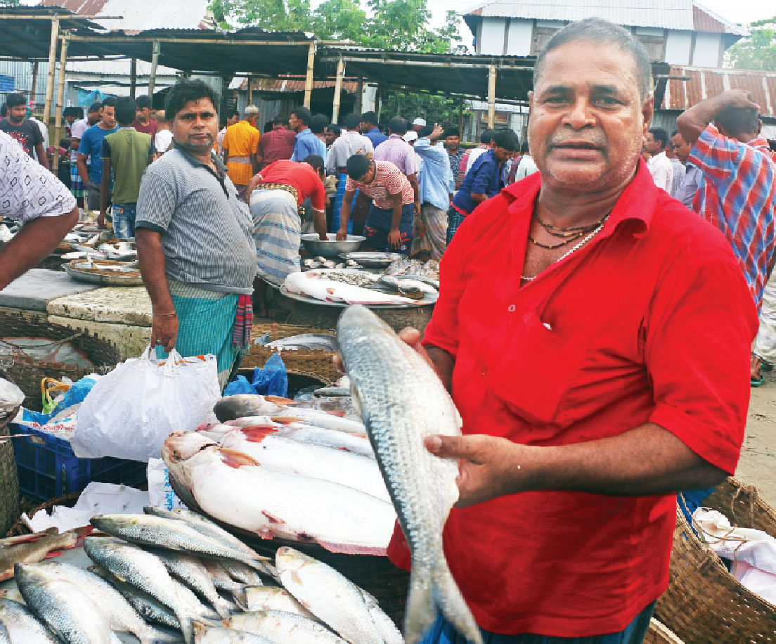 এই ইলিশের দাম হাঁকা হয়েছিল ছয় হাজার টাকা