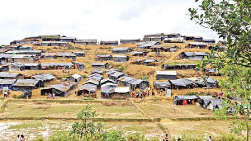 রোহিঙ্গা শরণার্থী শিবির। ফাইল ছবি