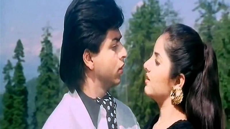 ‘দিওয়ানা’ ছবিতে শাহরুখ খান ও দিব্যা ভারতী