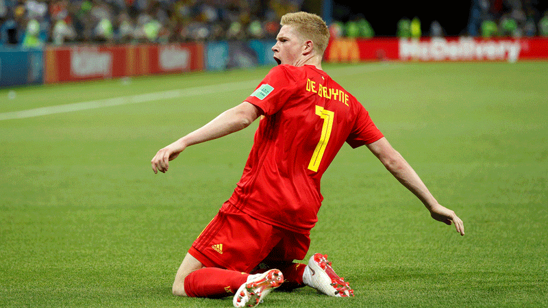 De Bruyne was also injured before the start of the tournament.
