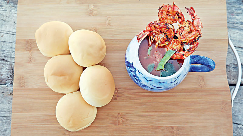 প্রন টমেটো স্যুপ
