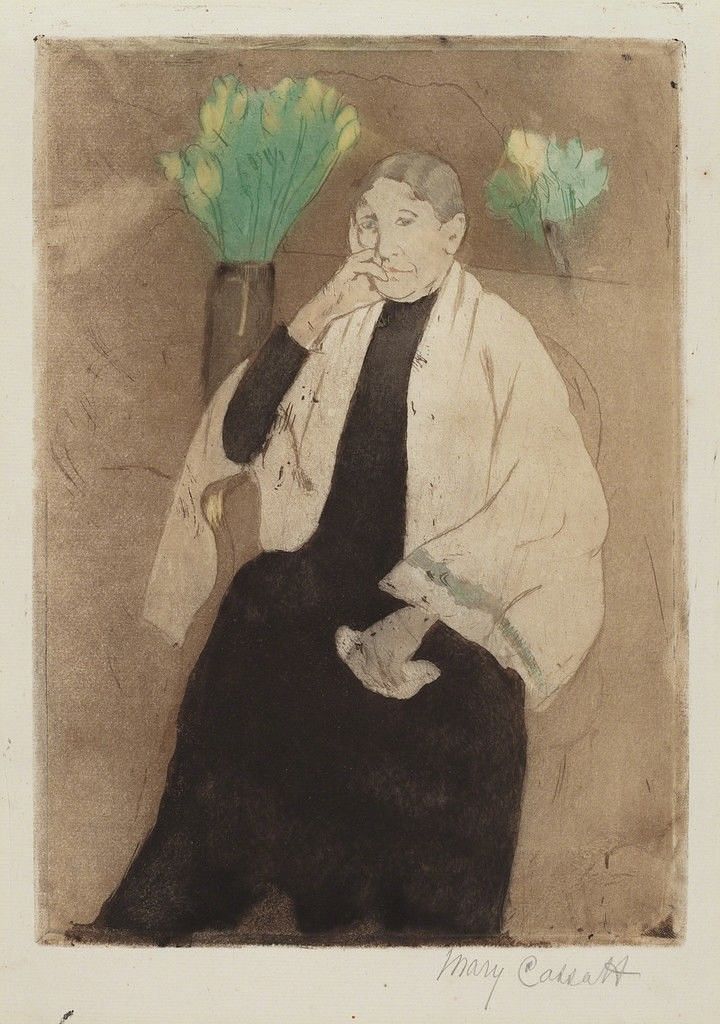 পোর্ট্রেট অব দ্য আর্টিস্ট মাদার, ১৮৮৯, সোর্স: উইকি কমনস