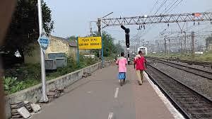 পশ্চিমবঙ্গের বর্ধমান রেল স্টেশন। ফাইল ছবি