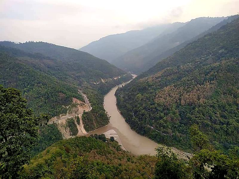 তিস্তা নদী। ছবি: ভাস্কর মুখার্জি