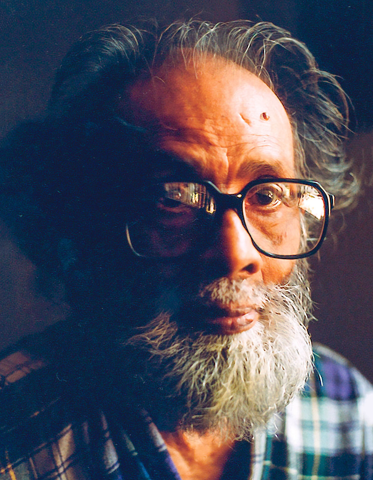 শওকত ওসমান (২ জানুয়ারি ১৯১৭-১৪ মে ১৯৯৮), ছবি: নাসির আলী মামুন