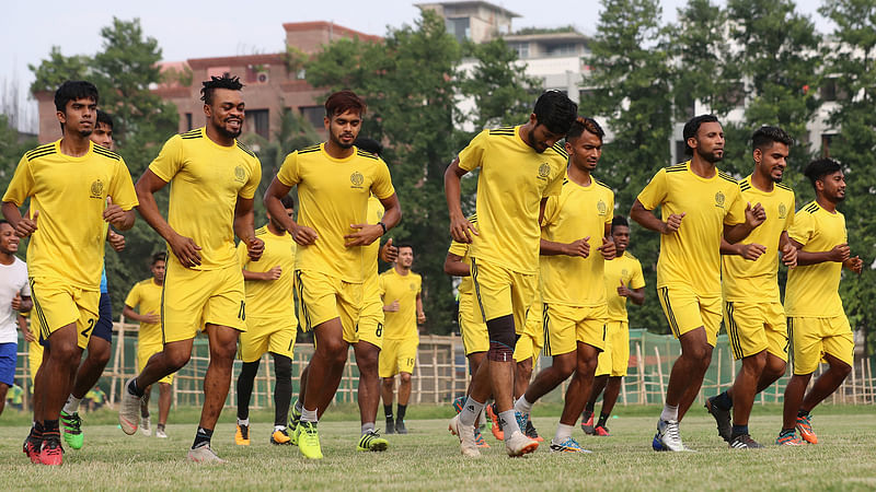 আবাহনীর একাদশে আজ আসছে পরিবর্তন। ফাইল ছবি