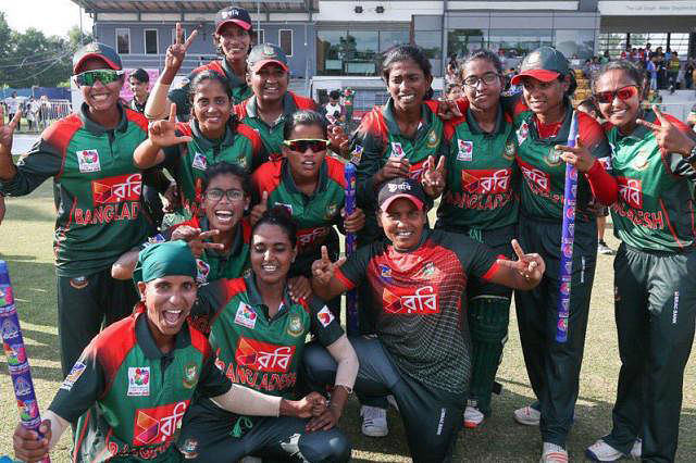 বাংলাদেশ নারী ক্রিকেট দল। ফাইল ছবি