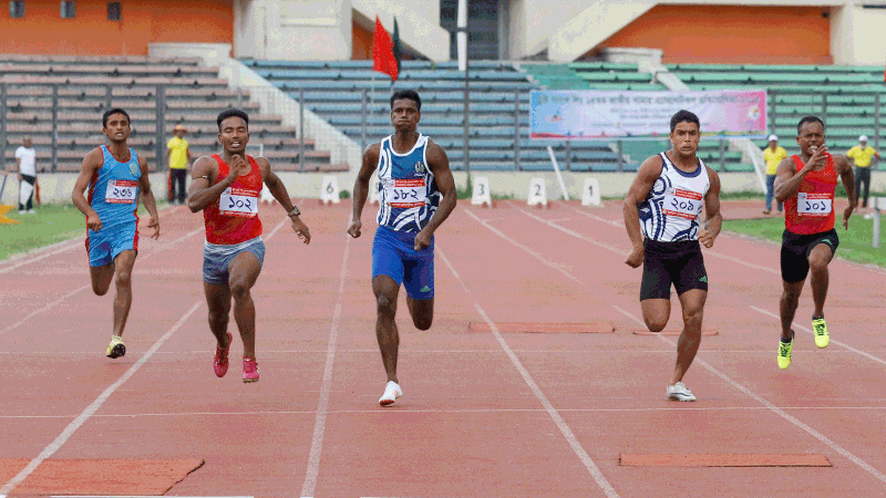 সর্বশেষ জাতীয় অ্যাথলেটিকস চ্যাম্পিয়নশিপে দুই দিন আগে বাংলাদেশের দ্রুততম মানব হয়েছেন হাসান মিয়া।