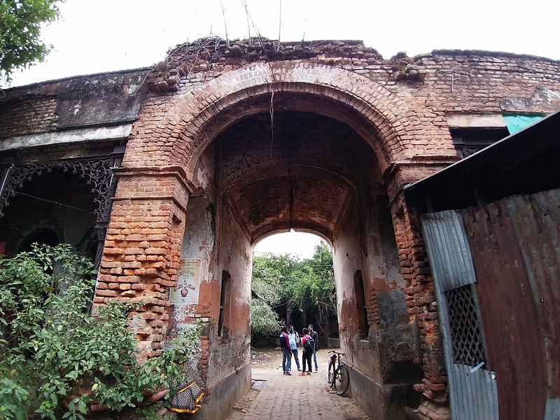 রাই শশী নিবাসের সিংহদ্বার। ছবি: লেখক