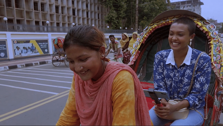 রিশকাওয়ালা সিরিজের একটি দৃশ্য। ছবি: সংগৃহীত