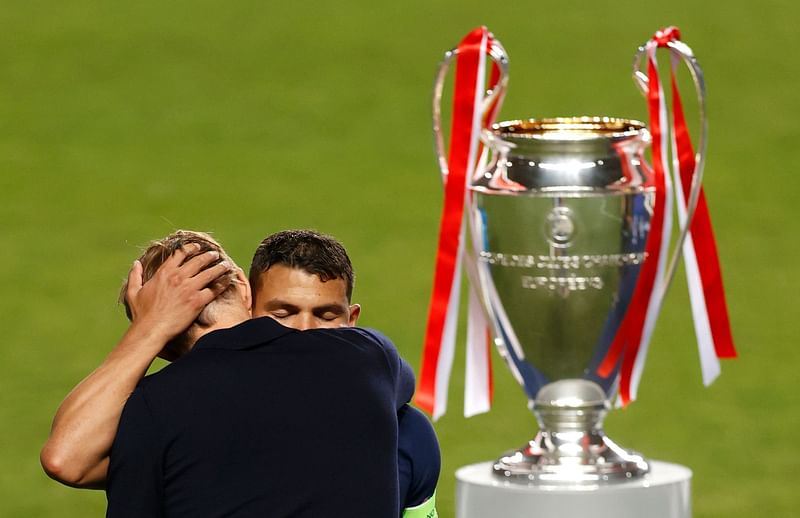 Silva ended his PSG career with the regret of not being able to win the Champions League.