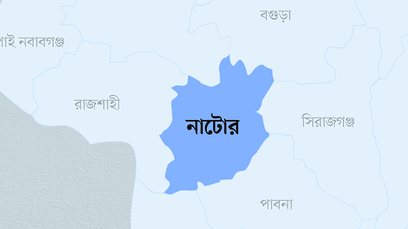 নাটোর জেলার মানচিত্র 