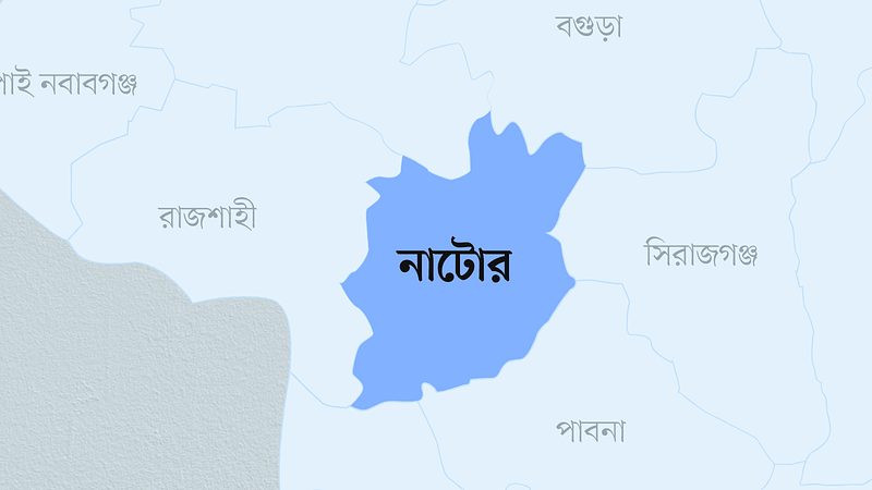 নাটোর জেলার মানচিত্র 