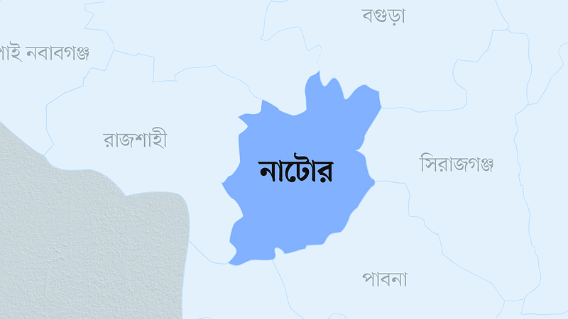 নাটোর জেলার মানচিত্র 