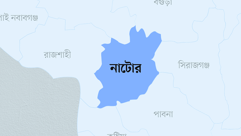 নাটোর জেলার মানচিত্র 