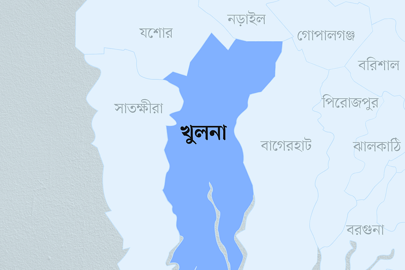 খুলনা জেলার ম্যাপ