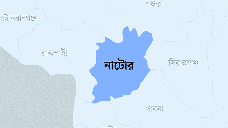 নাটোর জেলার মানচিত্র 