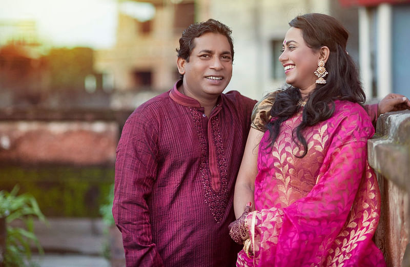মোশাররফ করিম ও রোবেনা রেজা। ছবি : সংগৃহীত