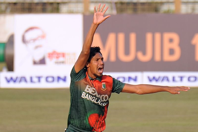 আন্তর্জাতিক ক্রিকেটে ২০০ উইকেটের মাইলফলক ছুঁয়েছেন মোস্তাফিজুর রহমান।